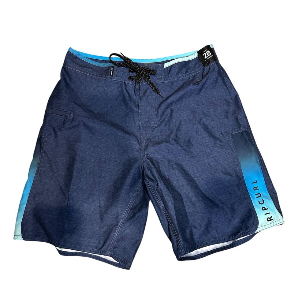 Rip Curl Men's Navy and Aqua Board Shorts